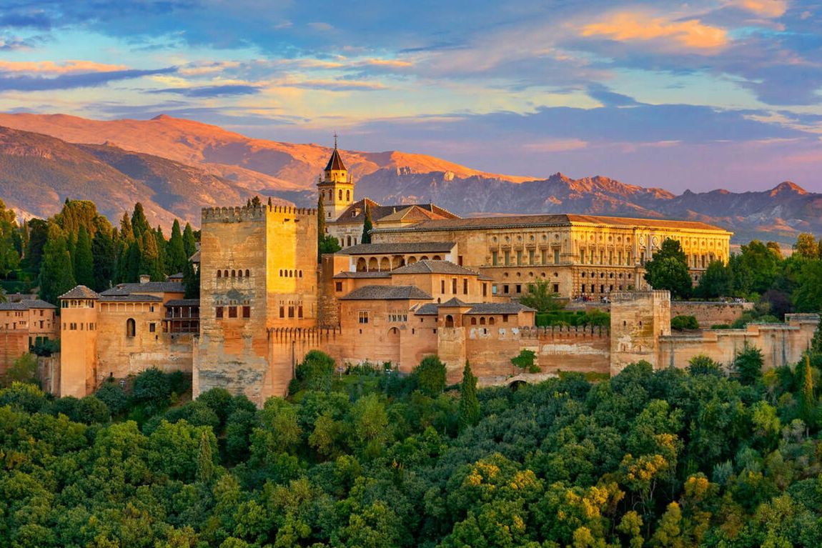 GRANADA TÂY BAN NHA - THÀNH TRÌ MOORISH VÙNG ANDALUSIA