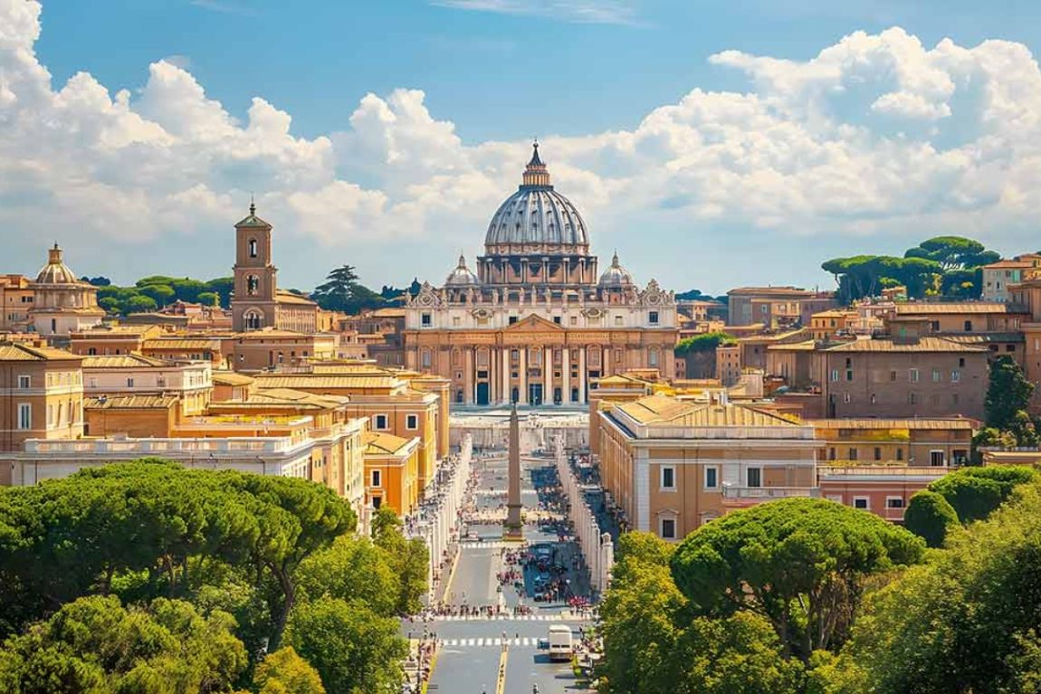 Rome - Vương cung thánh đường thánh Phêrô