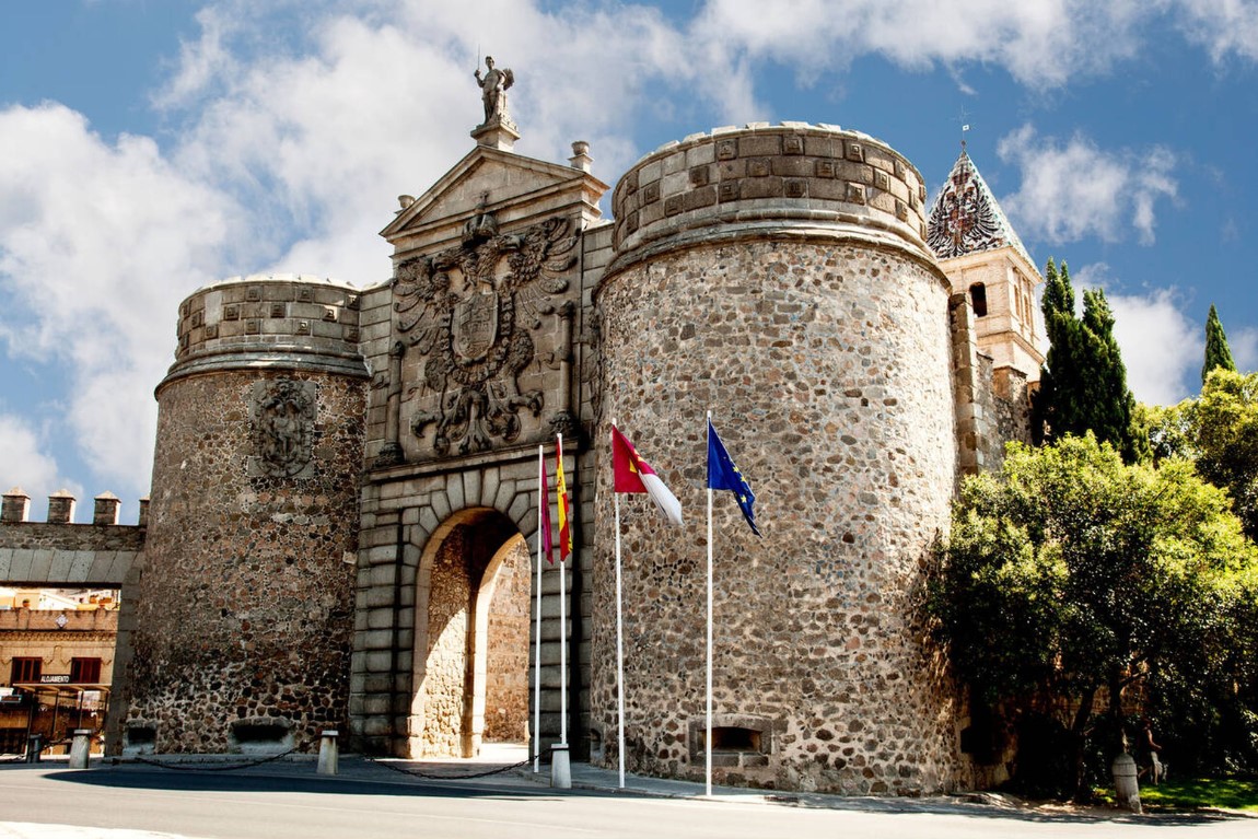 Toledo Tây Ban Nha - Cổng thành Puerta de Bisagra