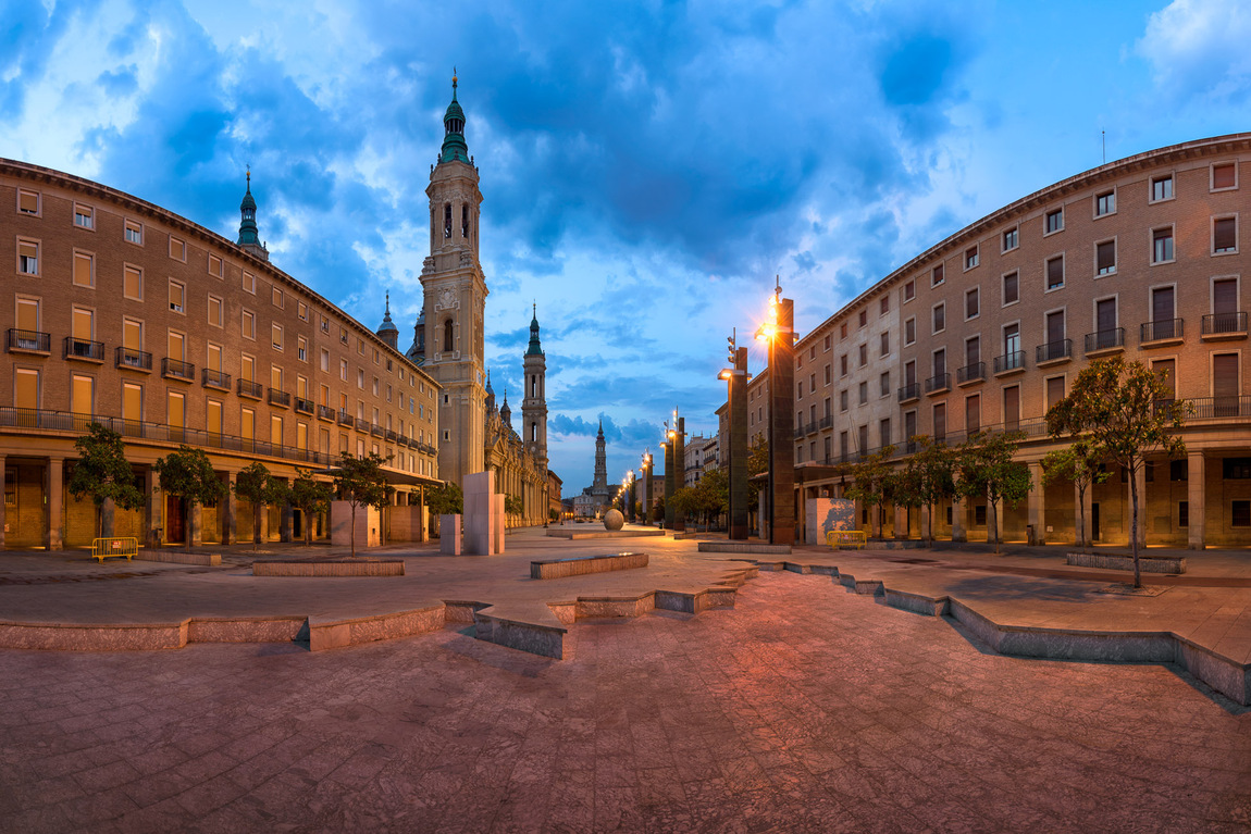 Zaragoza Tây Ban Nha - Quảng trường Plaza Del Pilar