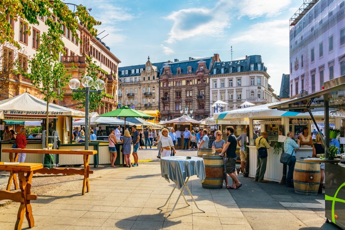 Frankfurt - Lễ hội rượu vang Rheingau