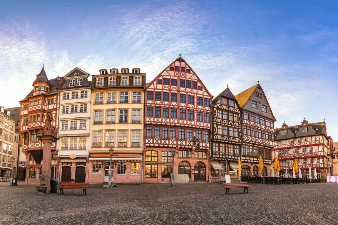 Frankfurt - Quảng trường Römerberg