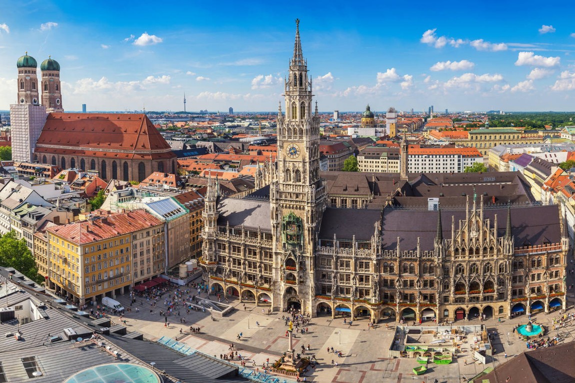 Đức - Quảng trường Marienplatz