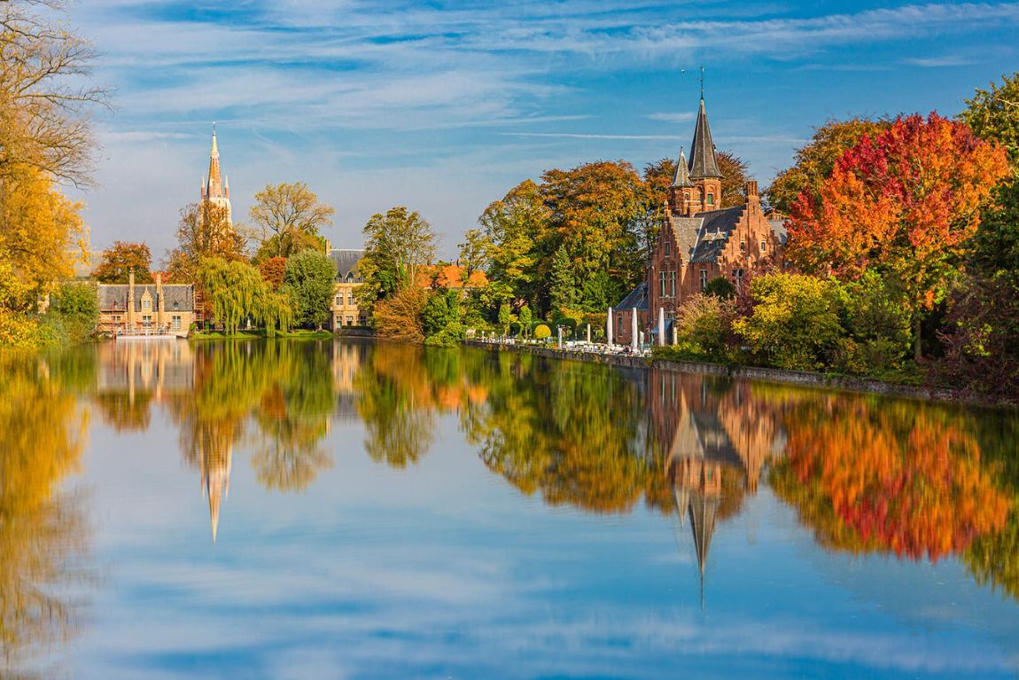 Mùa thu châu Âu - Bruges