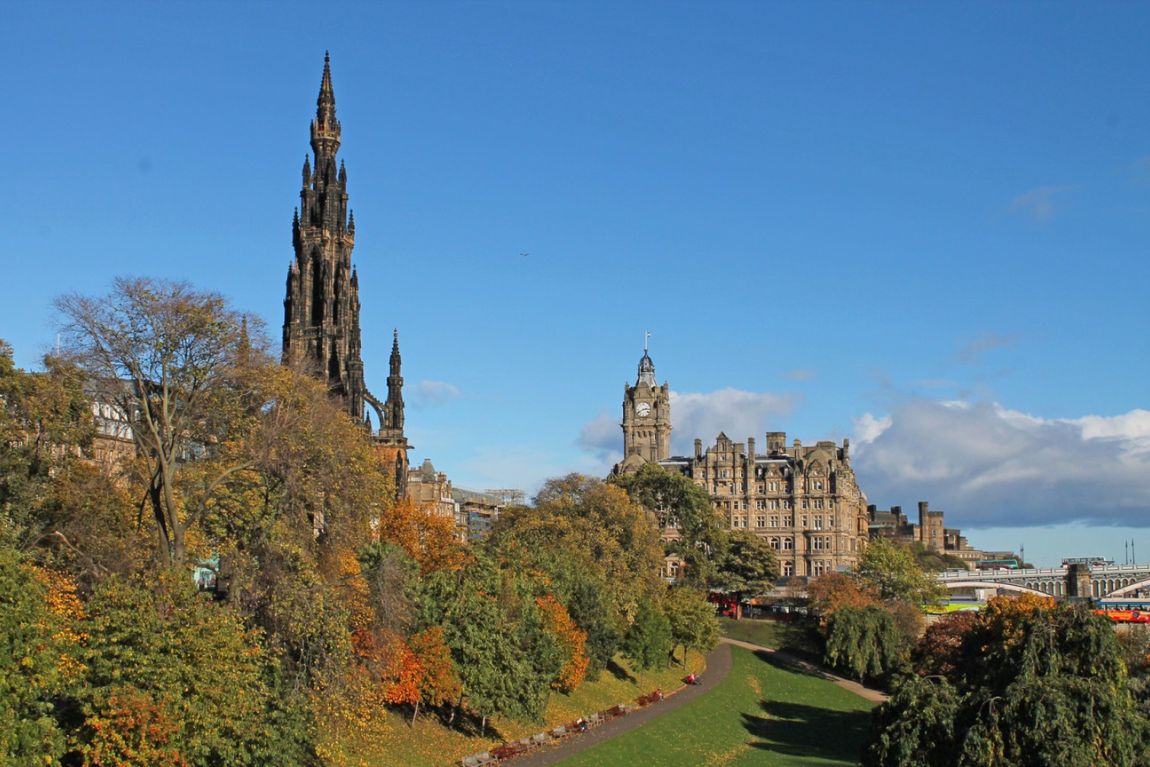 Mùa thu châu Âu - Edinburgh