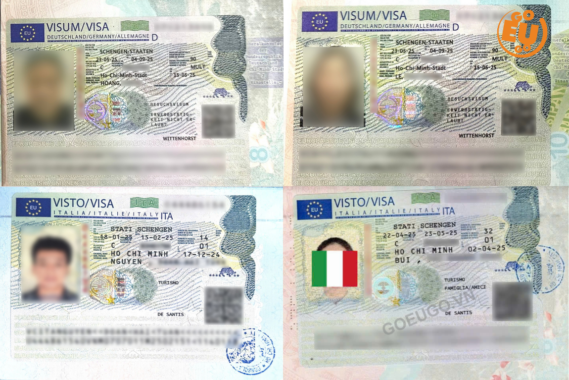 Visa Schengen các nước 